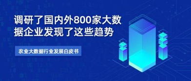農業大數據白皮書揭示關鍵趨勢 全球800家企業調研洞察